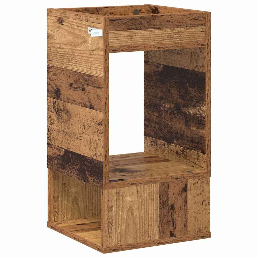 Beistelltisch Altholz 30 x 30 x 56 cm Holzwerkstoff