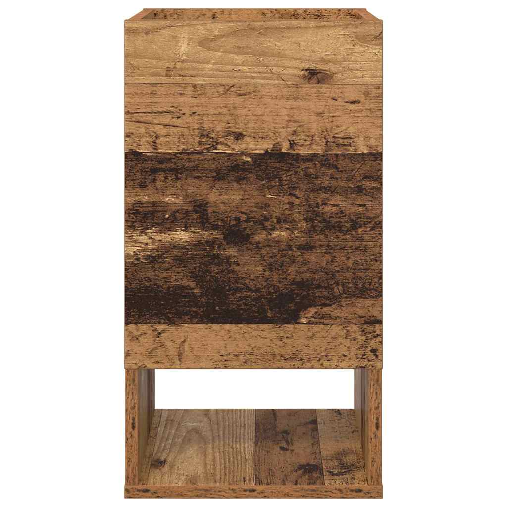 Beistelltisch 2 pcs Altholz 30 x 30 x 56 cm Holzwerkstoff