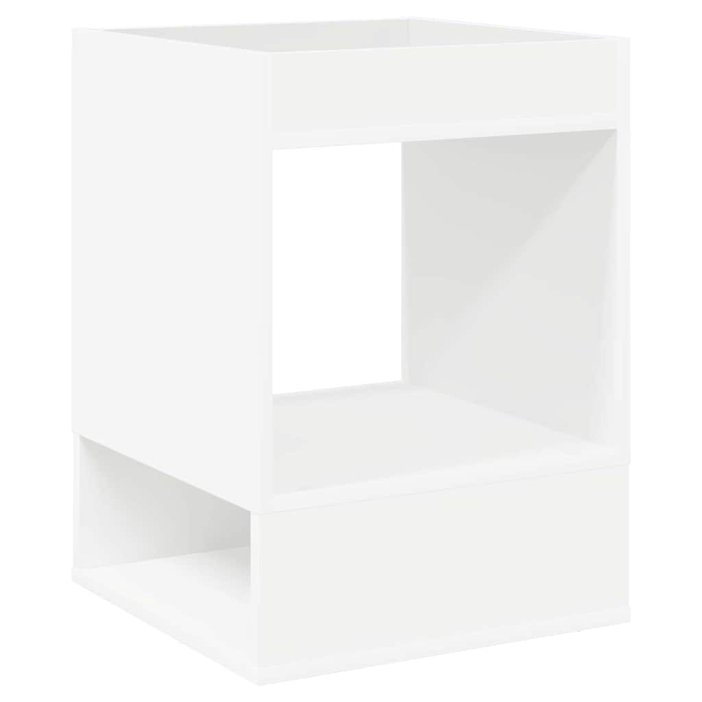Beistelltisch Weiß 40 x 40 x 56 cm Holzwerkstoff