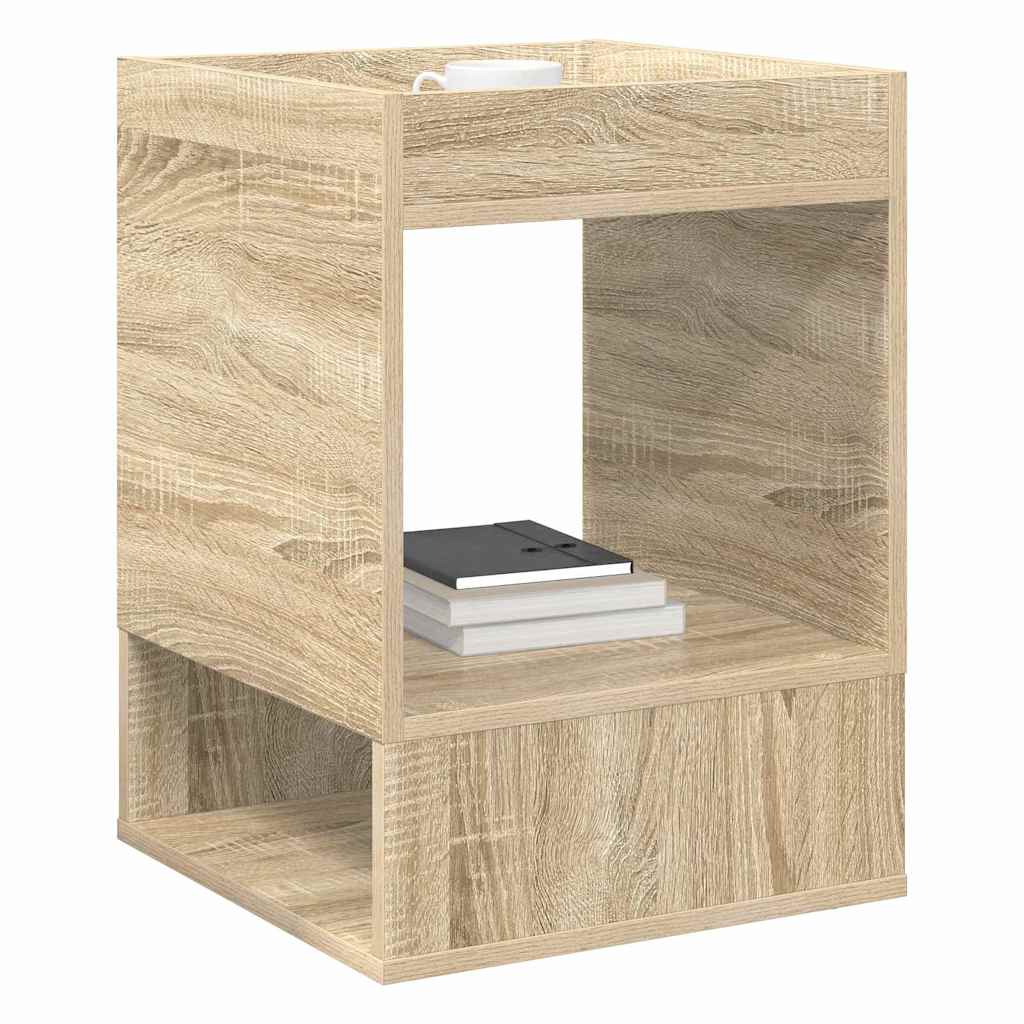 Beistelltisch 2 pcs Sonoma-Eiche 40 x 40 x 56 cm Holzwerkstoff
