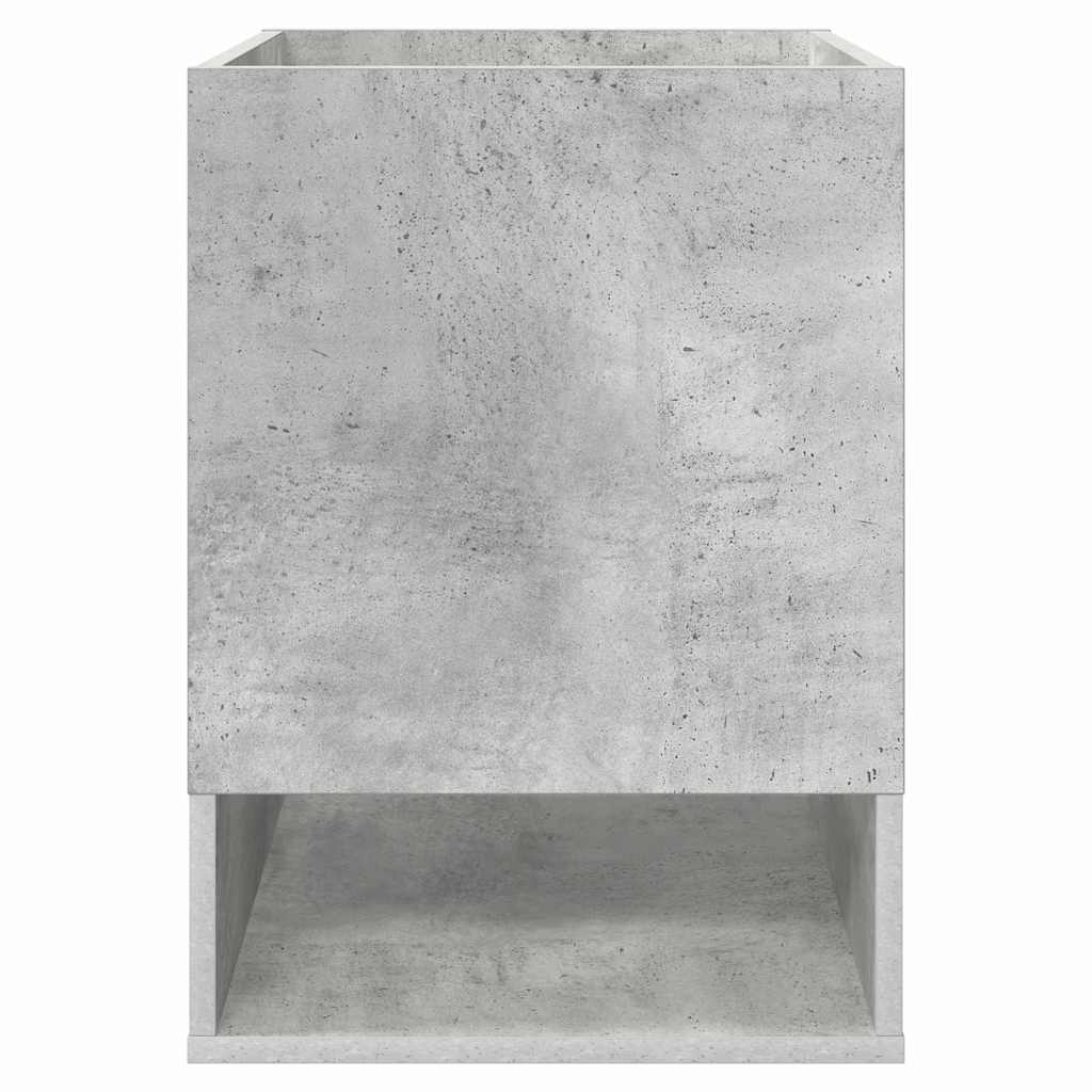 Beistelltisch Beton Grau 40 x 40 x 56 cm Holzwerkstoff