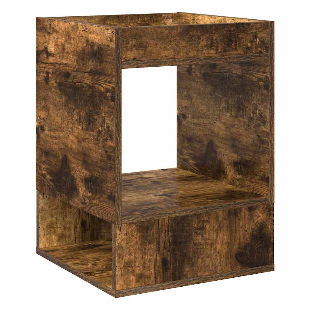 Beistelltisch Geräucherte Eiche 40 x 40 x 56 cm Holzwerkstoff