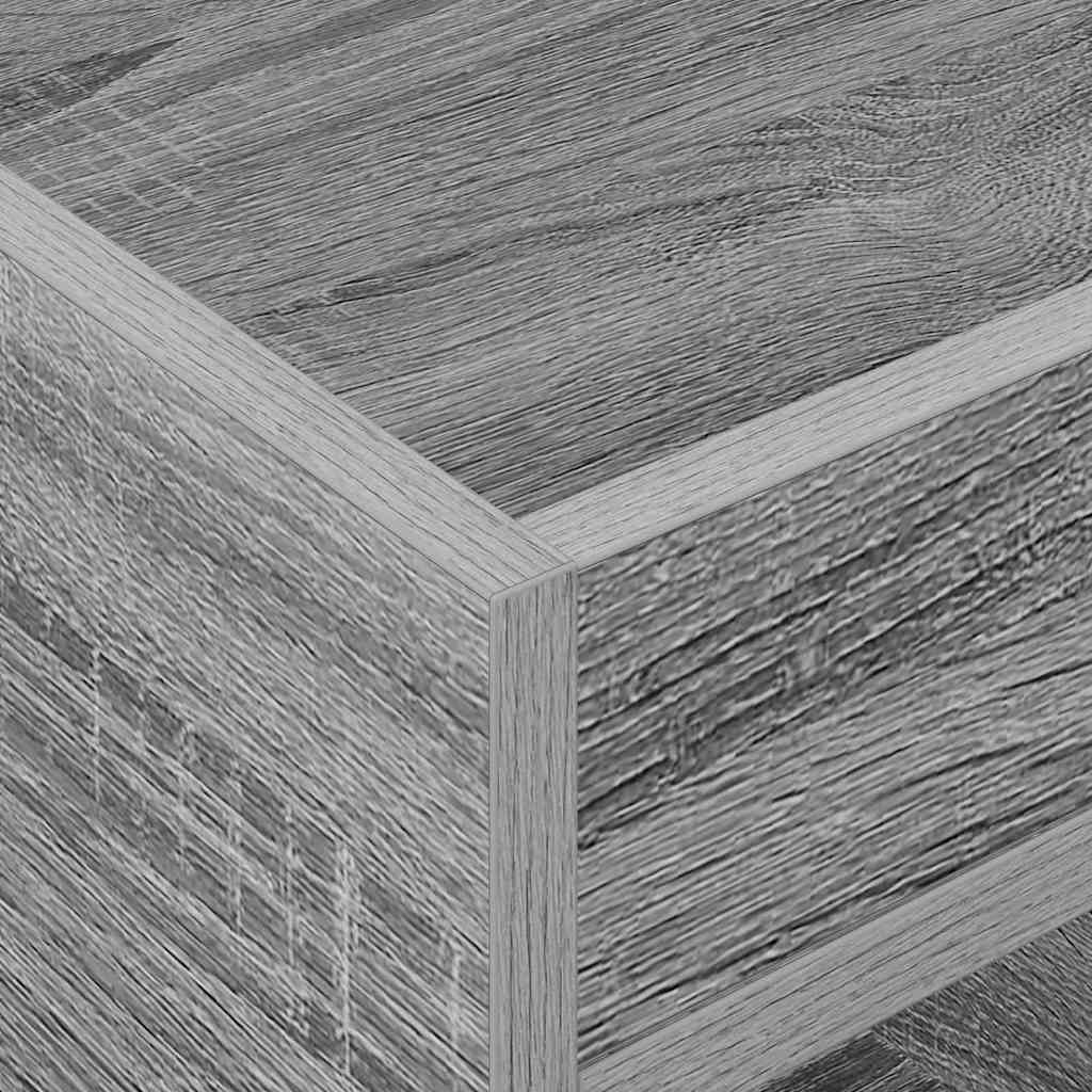 Beistelltisch Graues Sonoma 40 x 40 x 56 cm Holzwerkstoff