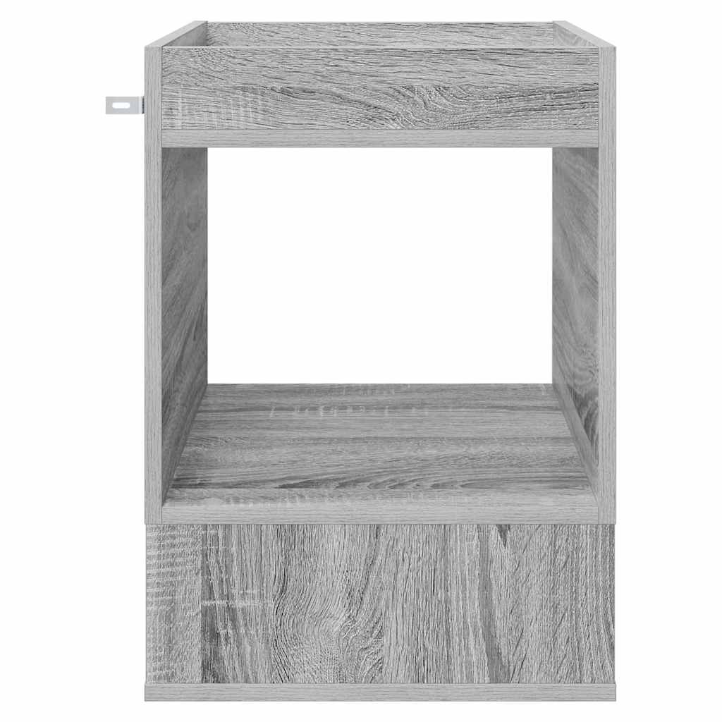 Beistelltisch Graues Sonoma 40 x 40 x 56 cm Holzwerkstoff