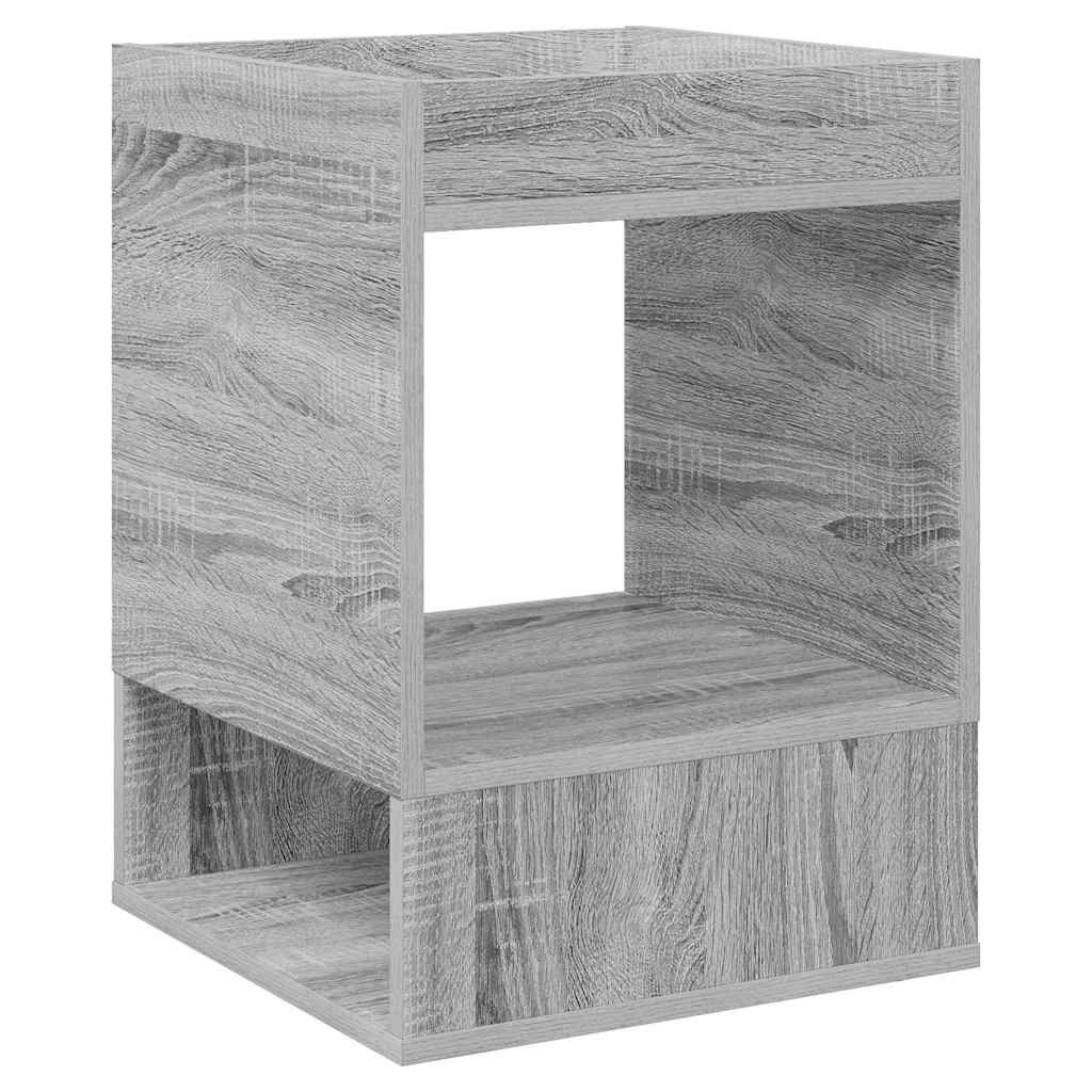 Beistelltisch 2 pcs Graues Sonoma 40 x 40 x 56 cm Holzwerkstoff