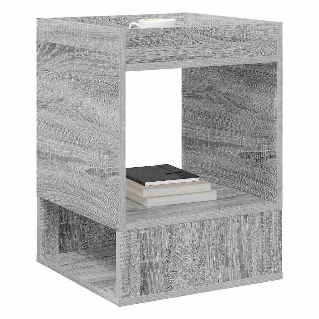 Beistelltisch 2 pcs Graues Sonoma 40 x 40 x 56 cm Holzwerkstoff