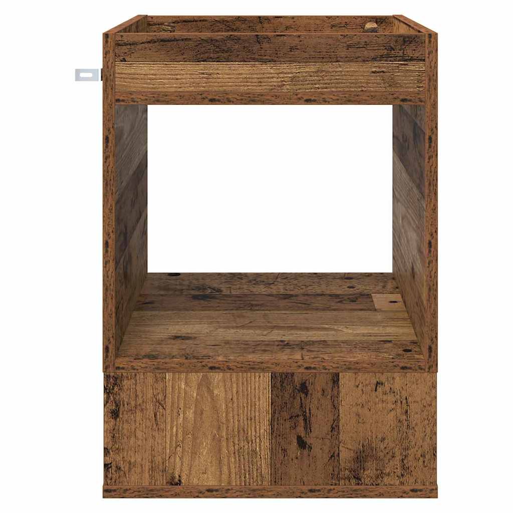 Beistelltisch Altholz 40 x 40 x 56 cm Holzwerkstoff