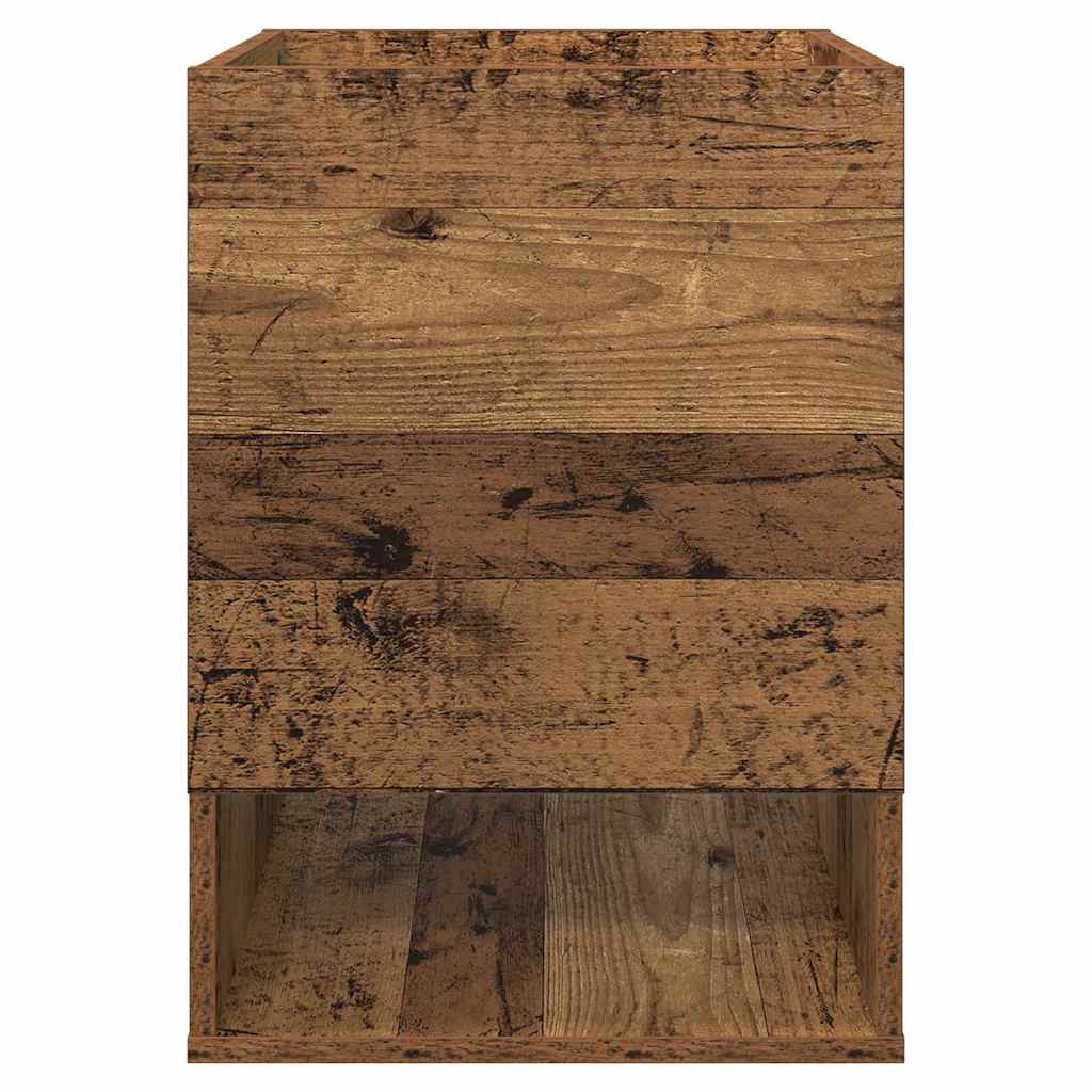 Beistelltisch 2 pcs Altholz 40 x 40 x 56 cm Holzwerkstoff