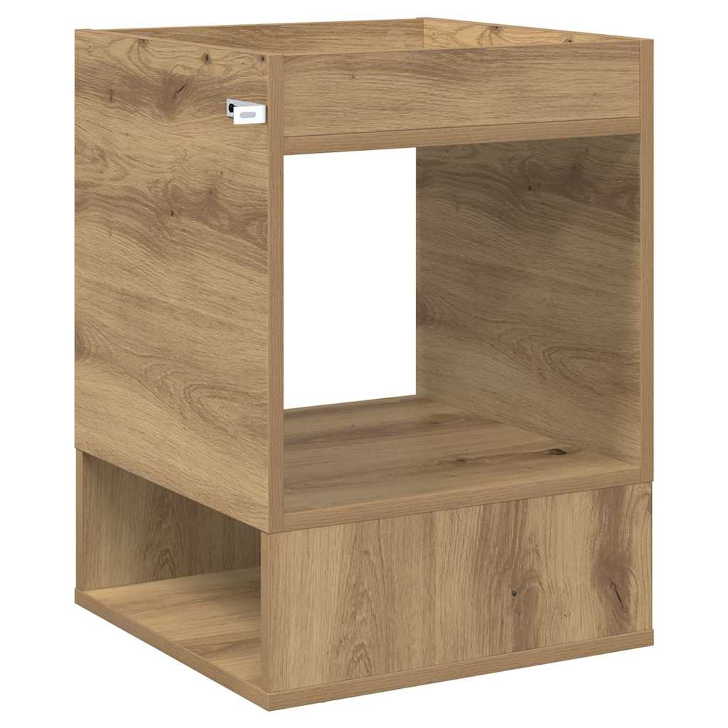 Beistelltisch Artisan-Eiche 40 x 40 x 56 cm Holzwerkstoff