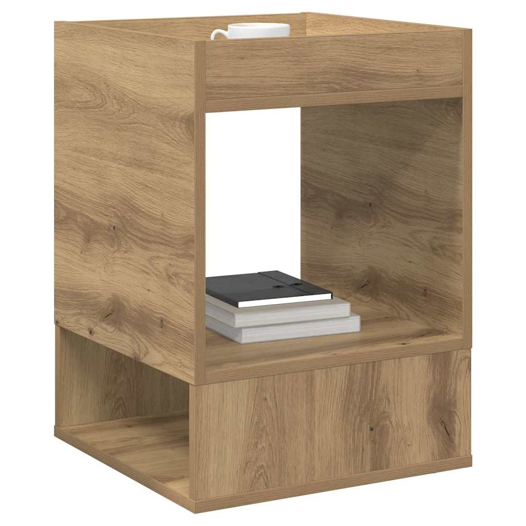 Beistelltisch Artisan-Eiche 40 x 40 x 56 cm Holzwerkstoff