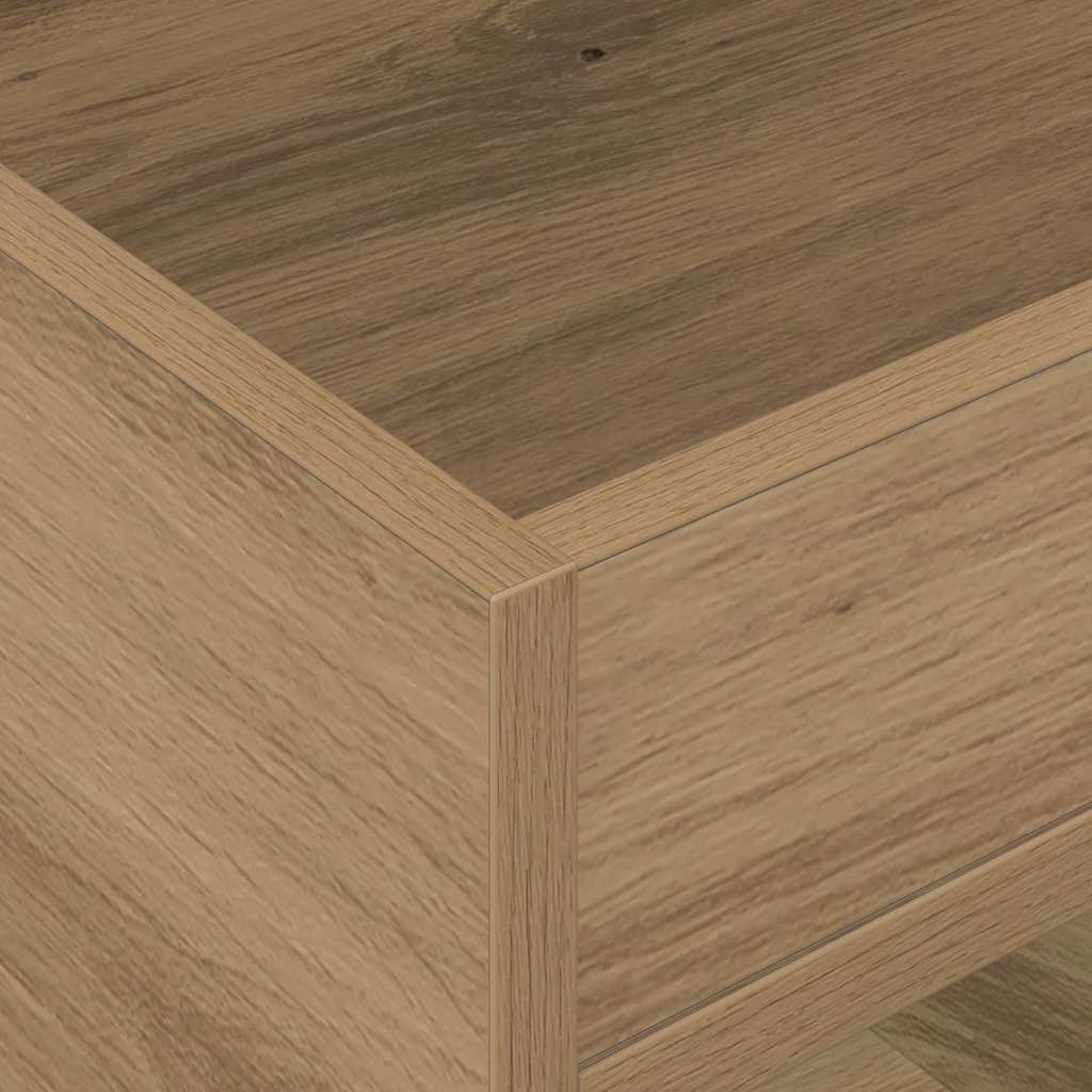 Beistelltisch 2 pcs Artisan-Eiche 40 x 40 x 56 cm Holzwerkstoff