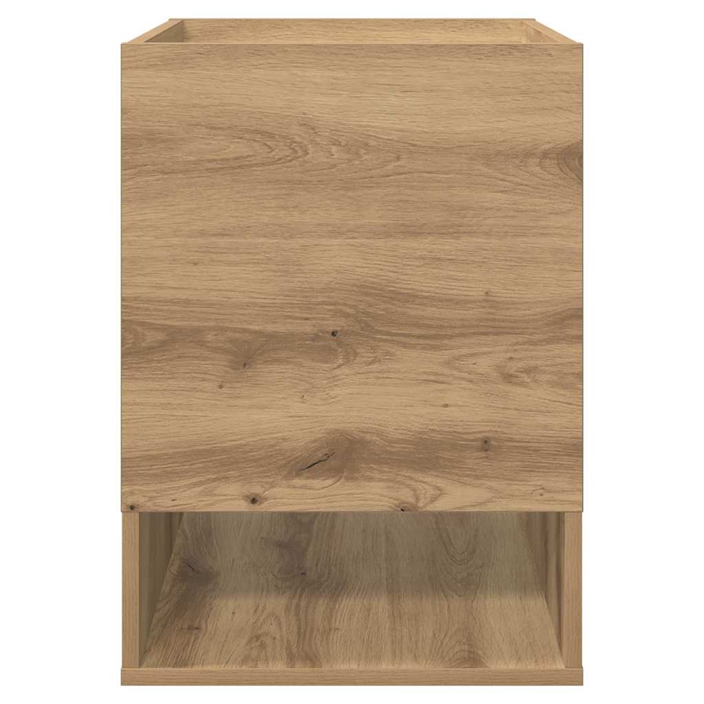 Beistelltisch 2 pcs Artisan-Eiche 40 x 40 x 56 cm Holzwerkstoff