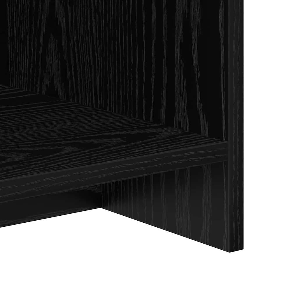 TV-Ständer Schwarz Eichen-Optik 102 x 35 x 45 cm Holzwerkstoff