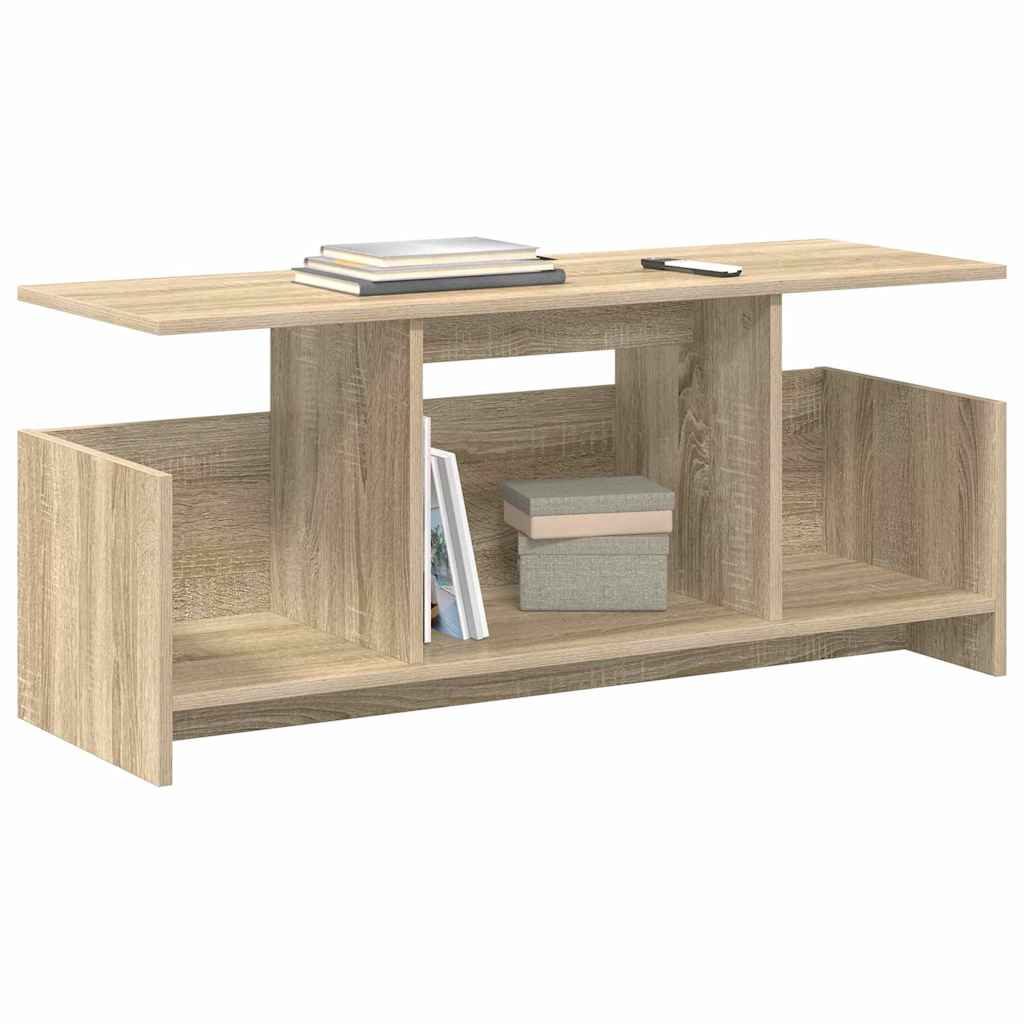 TV-Ständer Sonoma-Eiche 102 x 35 x 45 cm Holzwerkstoff