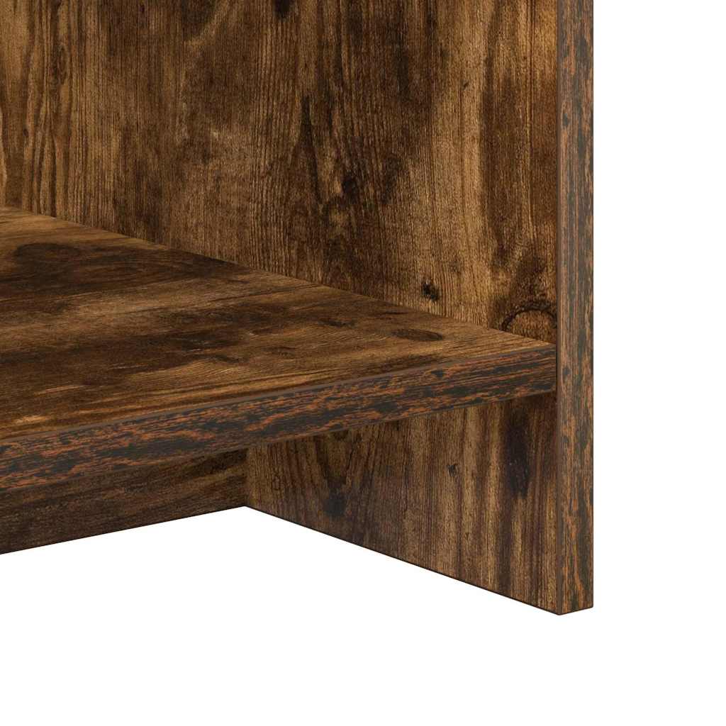 TV-Ständer Geräucherte Eiche 102 x 35 x 45 cm Holzwerkstoff