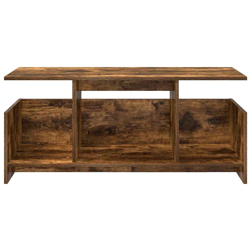 TV-Ständer Geräucherte Eiche 102 x 35 x 45 cm Holzwerkstoff