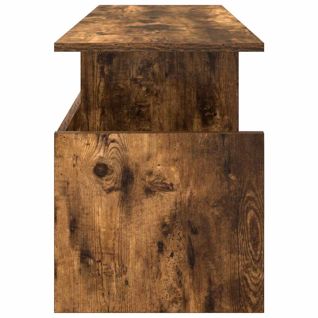 TV-Ständer Geräucherte Eiche 102 x 35 x 45 cm Holzwerkstoff