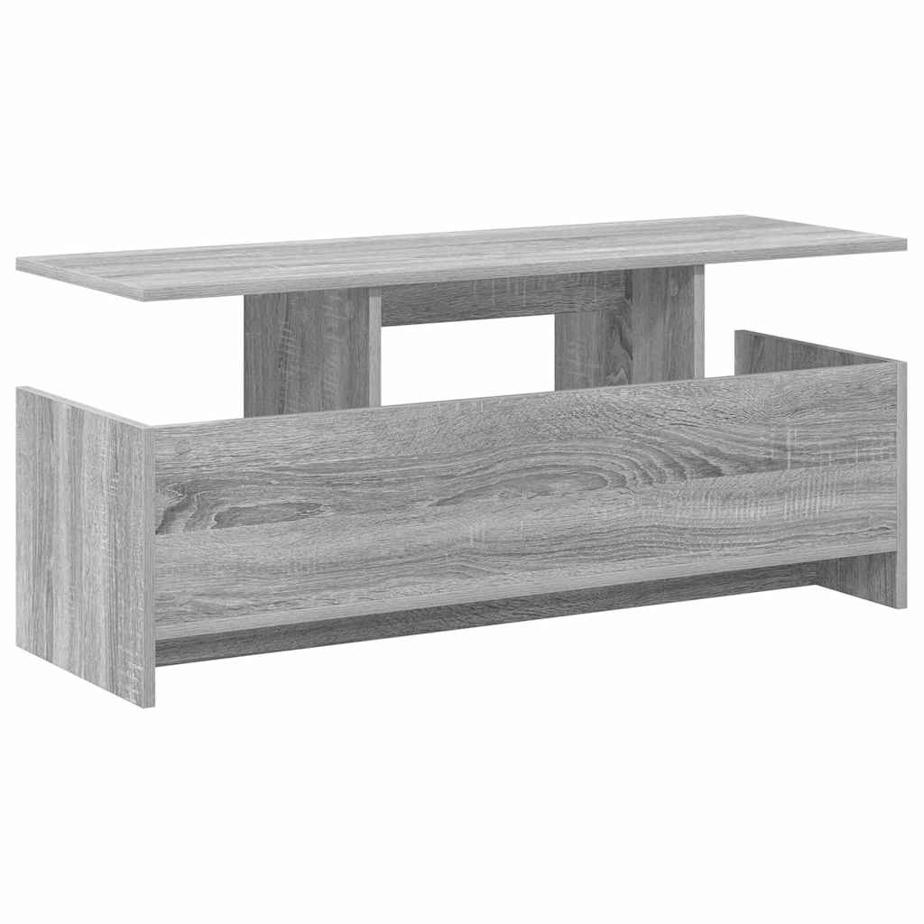 TV-Ständer Graues Sonoma 102 x 35 x 45 cm Holzwerkstoff