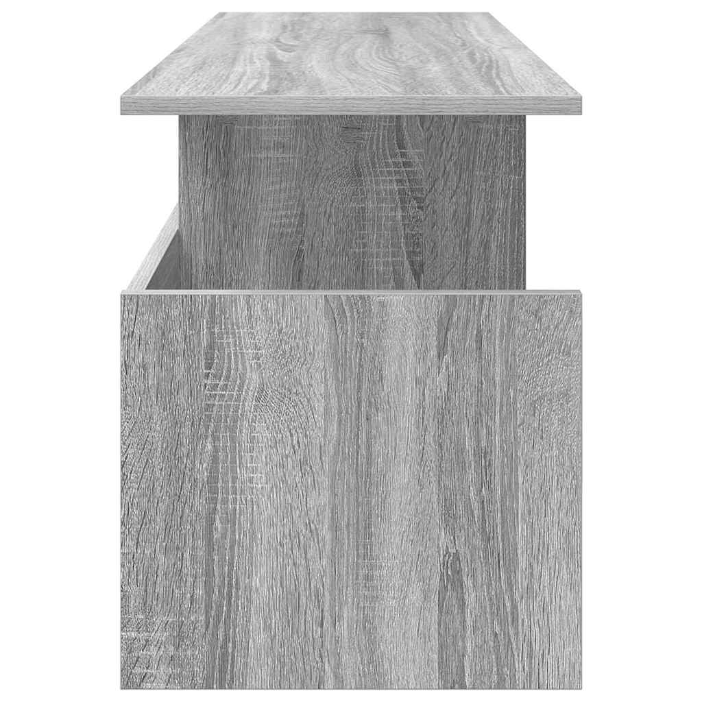 TV-Ständer Graues Sonoma 102 x 35 x 45 cm Holzwerkstoff