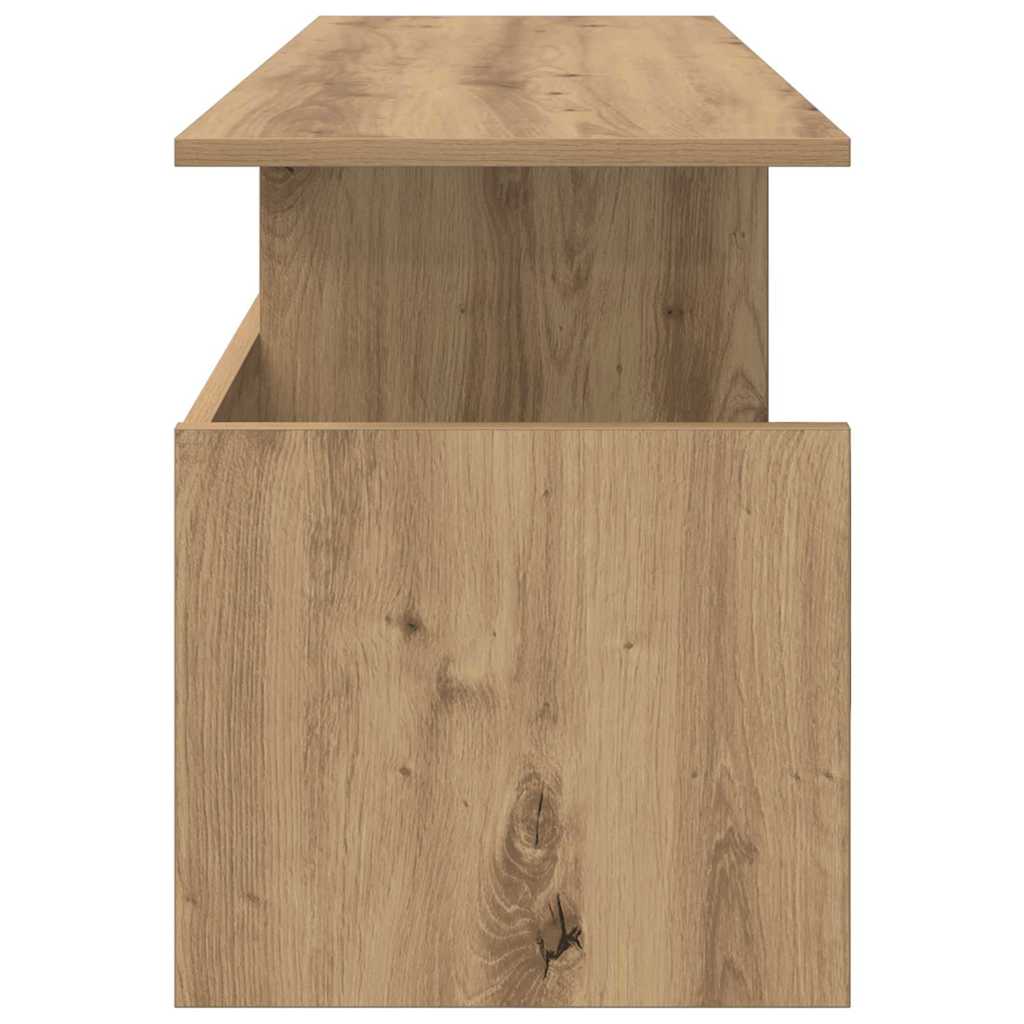 TV-Ständer Artisan-Eiche 102 x 35 x 45 cm Holzwerkstoff