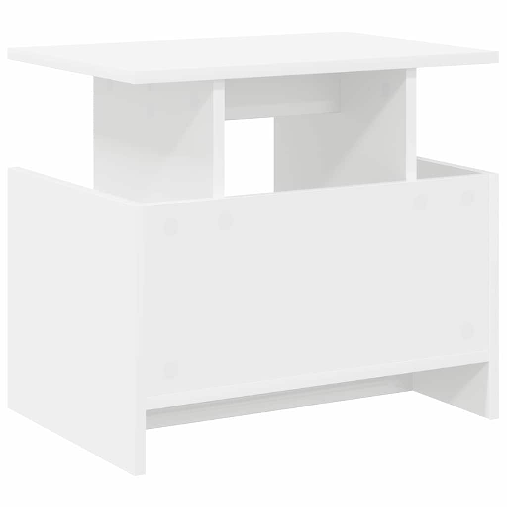 TV-Ständer 2 pcs Weiß 50 x 35 x 45 cm Holzwerkstoff