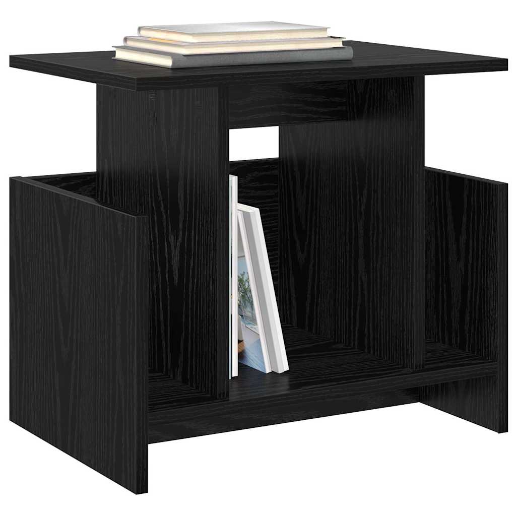 TV-Ständer Schwarz Eichen-Optik 50 x 35 x 45 cm Holzwerkstoff