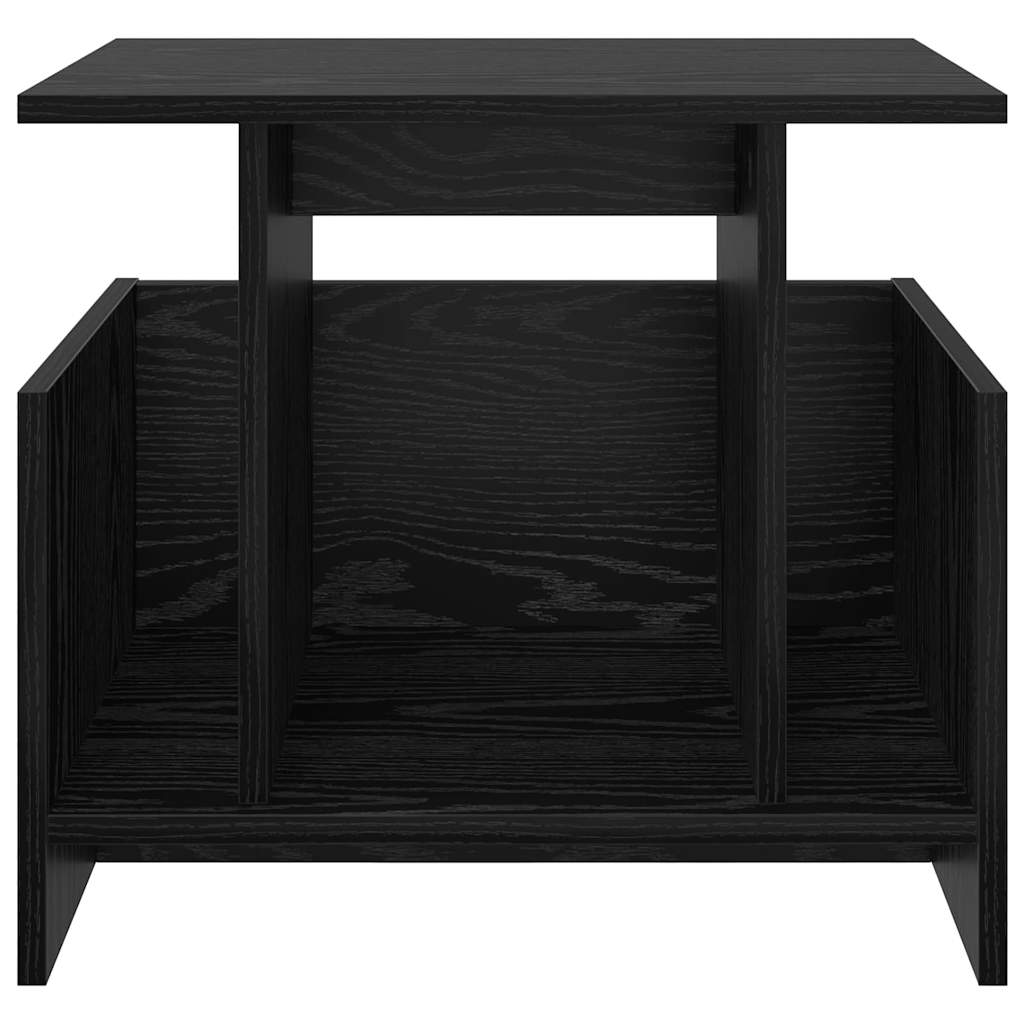 TV-Ständer 2 pcs Schwarz Eichen-Optik 50 x 35 x 45 cm
