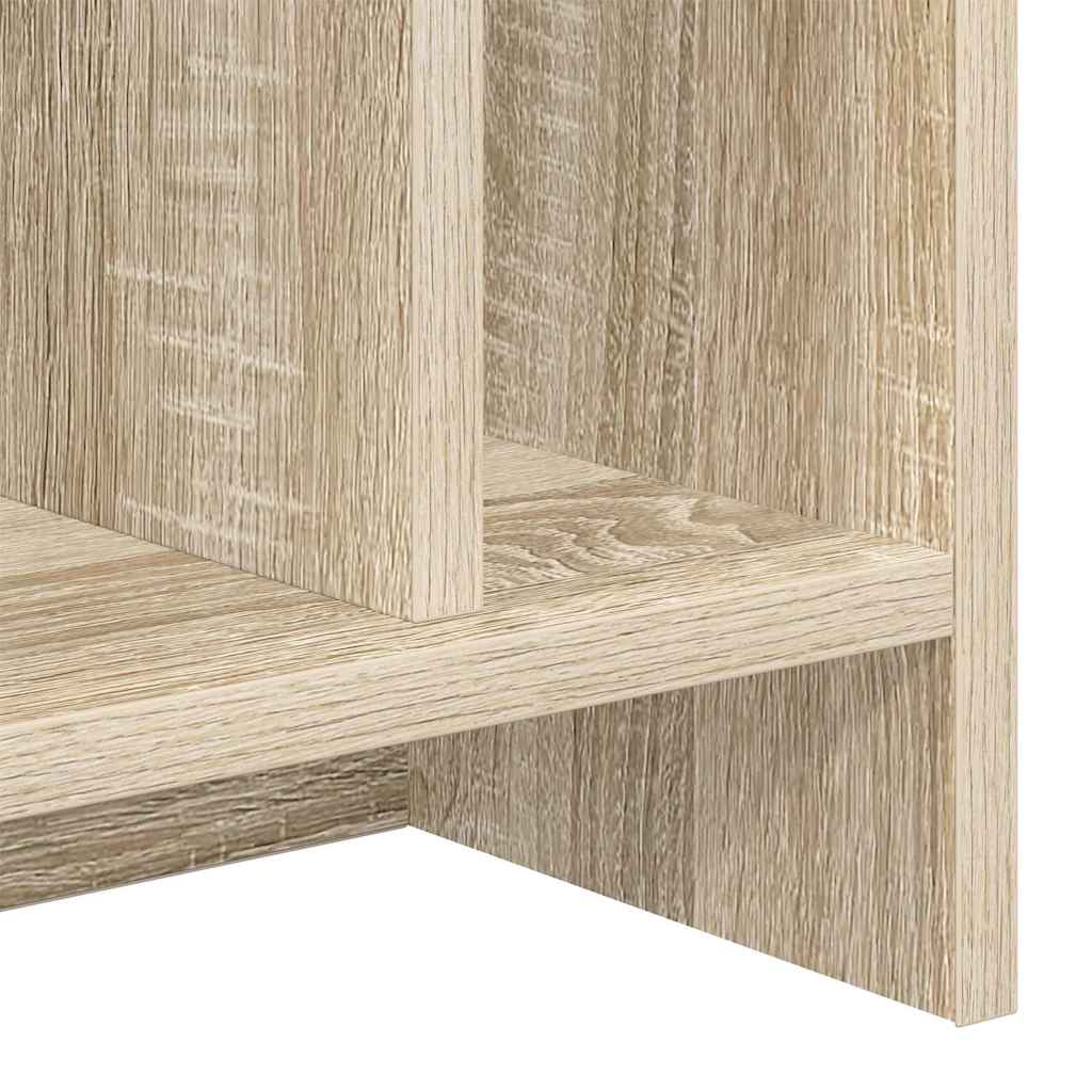 TV-Ständer 2 pcs Sonoma-Eiche 50 x 35 x 45 cm Holzwerkstoff