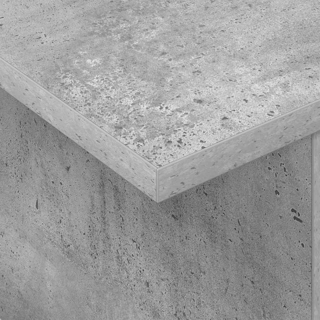 TV-Ständer Beton Grau 50 x 35 x 45 cm Holzwerkstoff