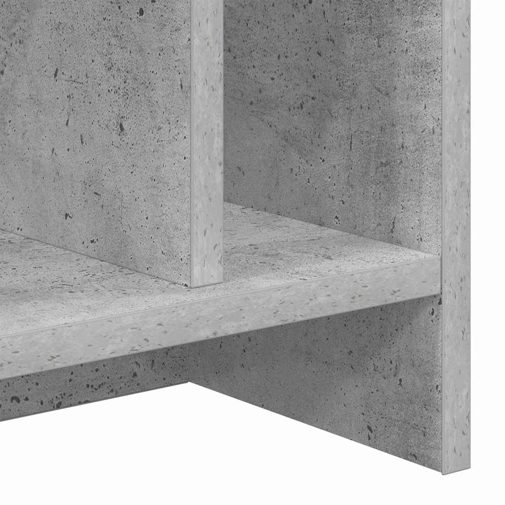 TV-Ständer Beton Grau 50 x 35 x 45 cm Holzwerkstoff