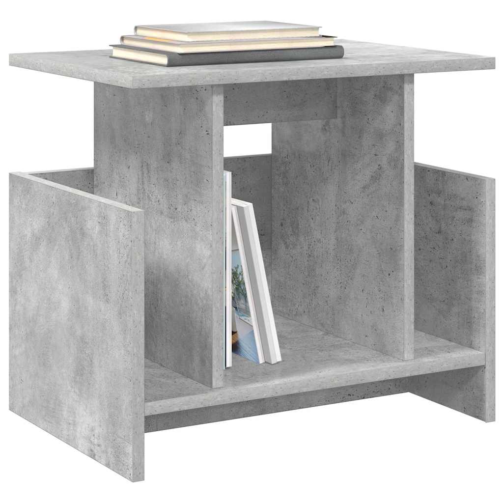 TV-Ständer Beton Grau 50 x 35 x 45 cm Holzwerkstoff