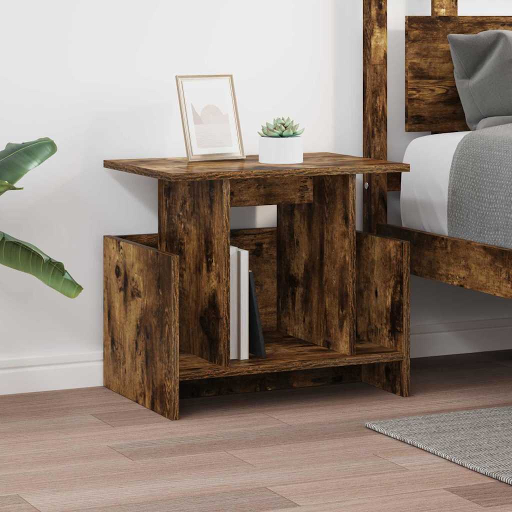 TV-Ständer 2 pcs Geräucherte Eiche 50 x 35 x 45 cm