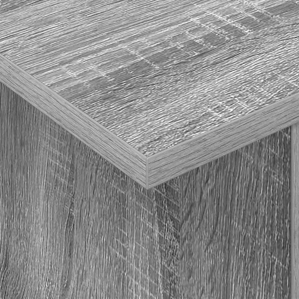 TV-Ständer 2 pcs Graues Sonoma 50 x 35 x 45 cm Holzwerkstoff