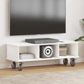 TV-Ständer Weiß 100 x 35 x 35 cm Holzwerkstoff