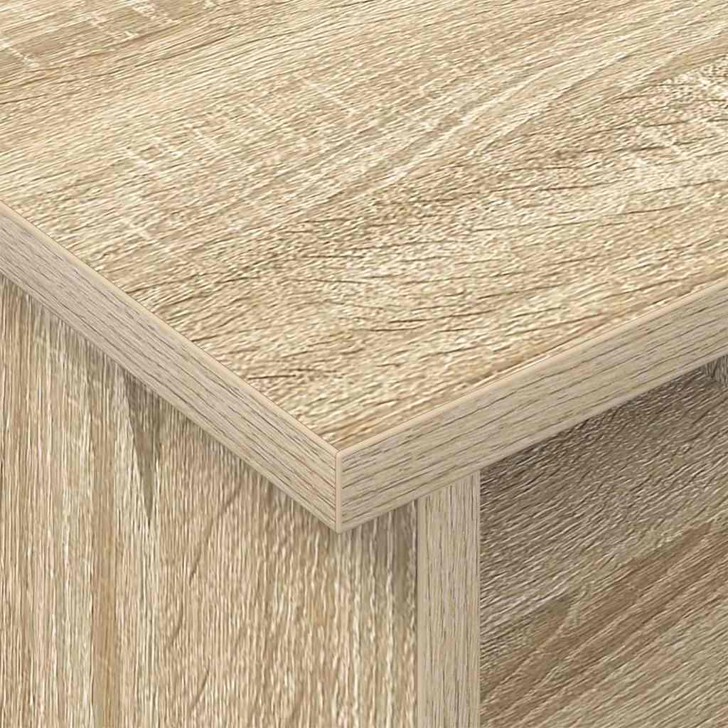 TV-Ständer Sonoma-Eiche 100 x 35 x 35 cm Holzwerkstoff