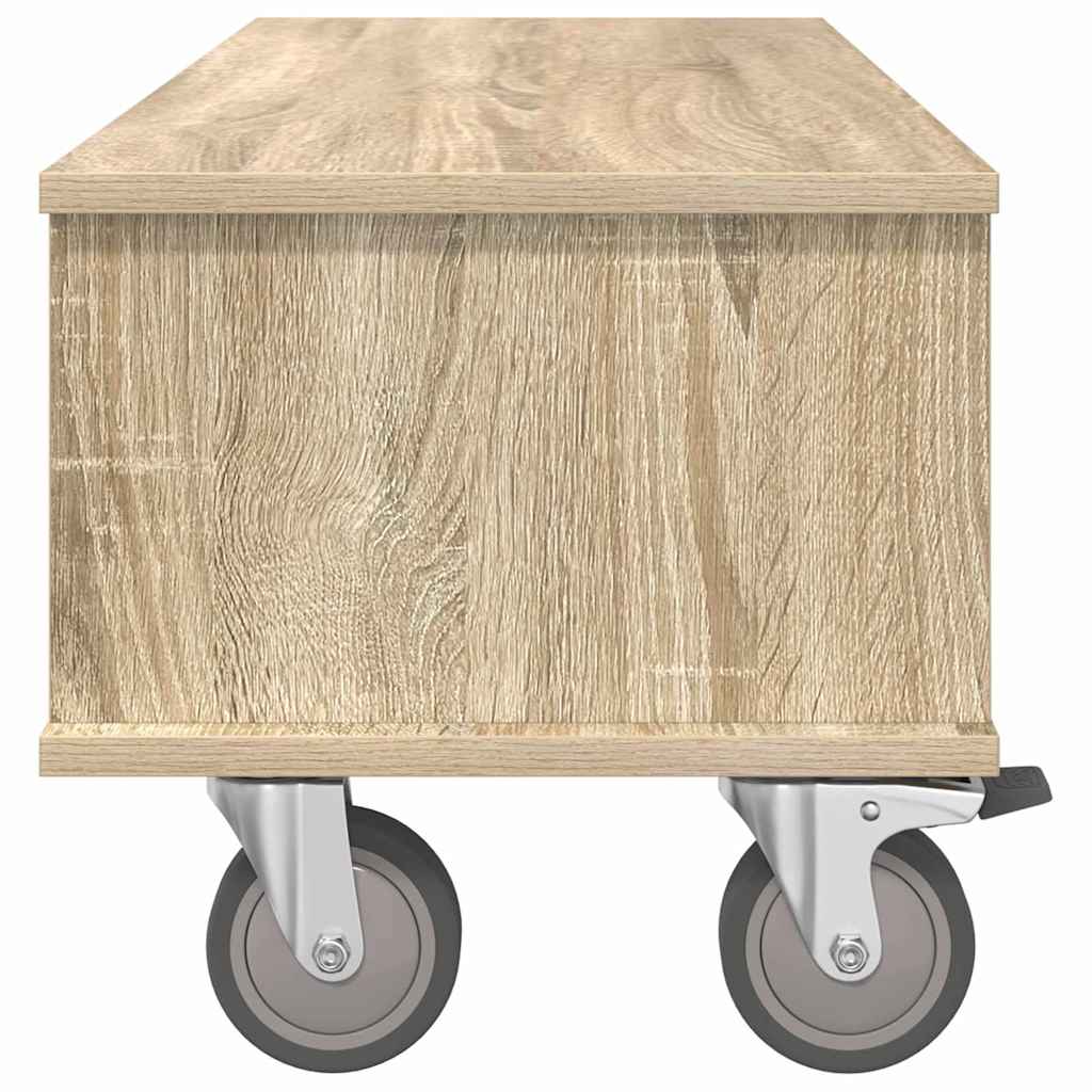 TV-Ständer Sonoma-Eiche 100 x 35 x 35 cm Holzwerkstoff