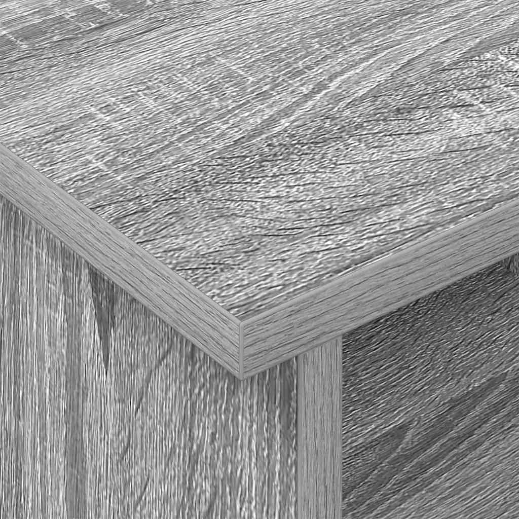 TV-Ständer Graues Sonoma 100 x 35 x 35 cm Holzwerkstoff