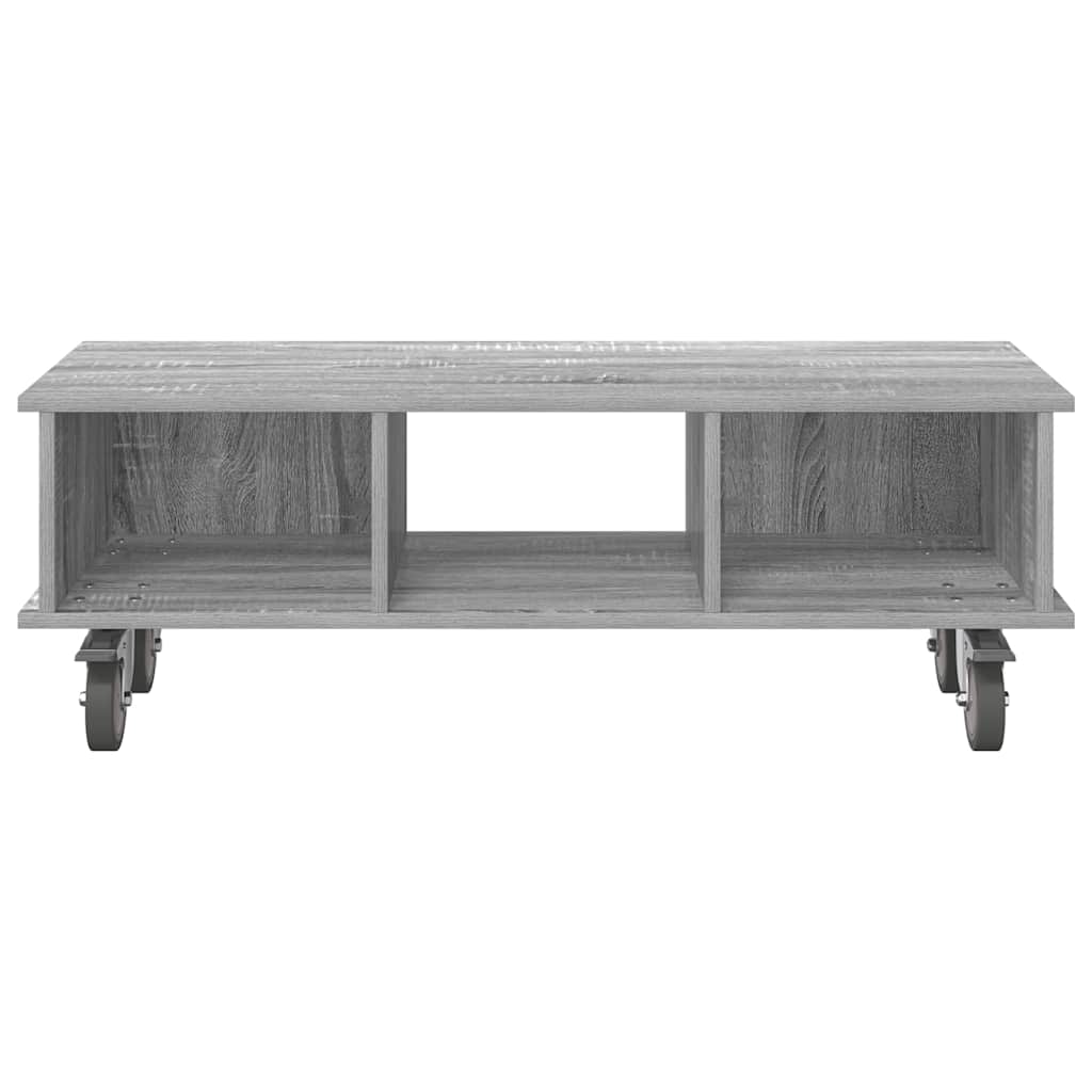 TV-Ständer Graues Sonoma 100 x 35 x 35 cm Holzwerkstoff