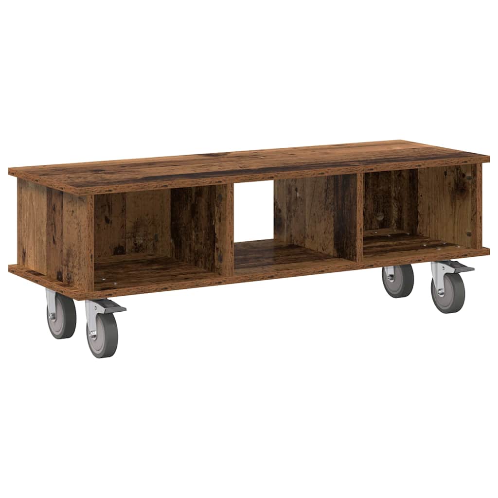 TV-Ständer Altholz 100 x 35 x 35 cm Holzwerkstoff