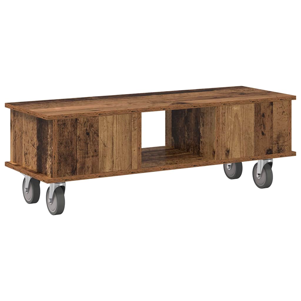 TV-Ständer Altholz 100 x 35 x 35 cm Holzwerkstoff