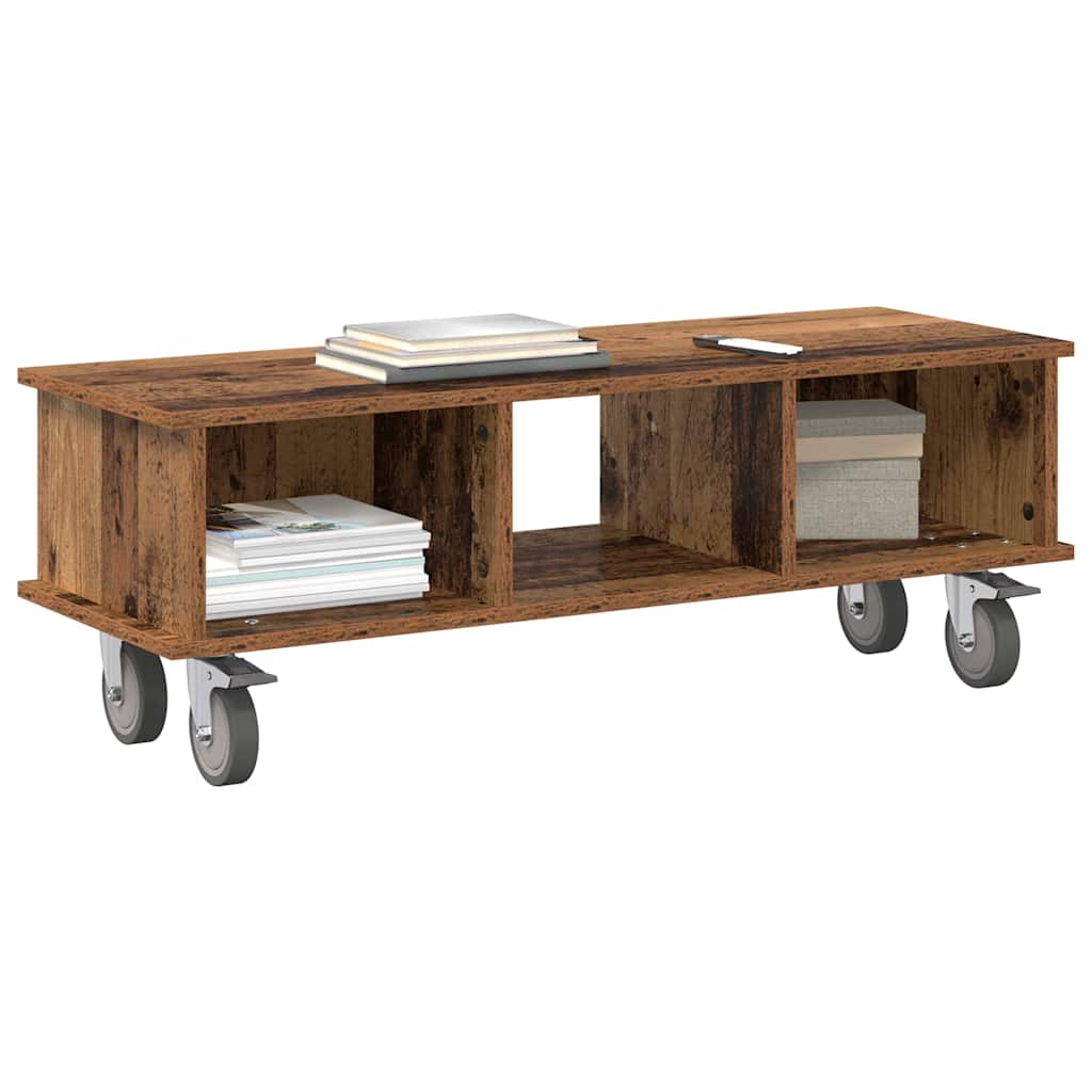 TV-Ständer Altholz 100 x 35 x 35 cm Holzwerkstoff