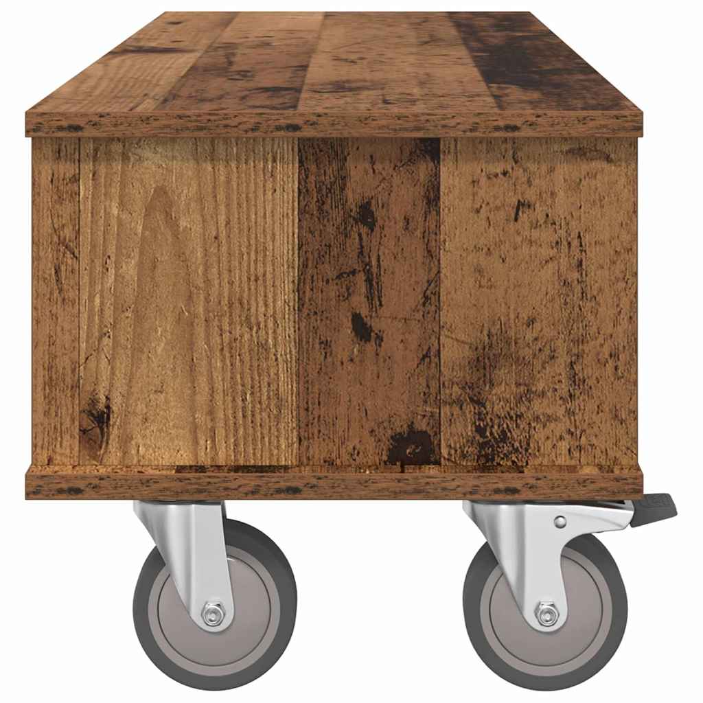 TV-Ständer Altholz 100 x 35 x 35 cm Holzwerkstoff