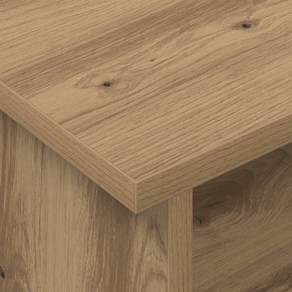 TV-Ständer Artisan-Eiche 100 x 35 x 35 cm Holzwerkstoff