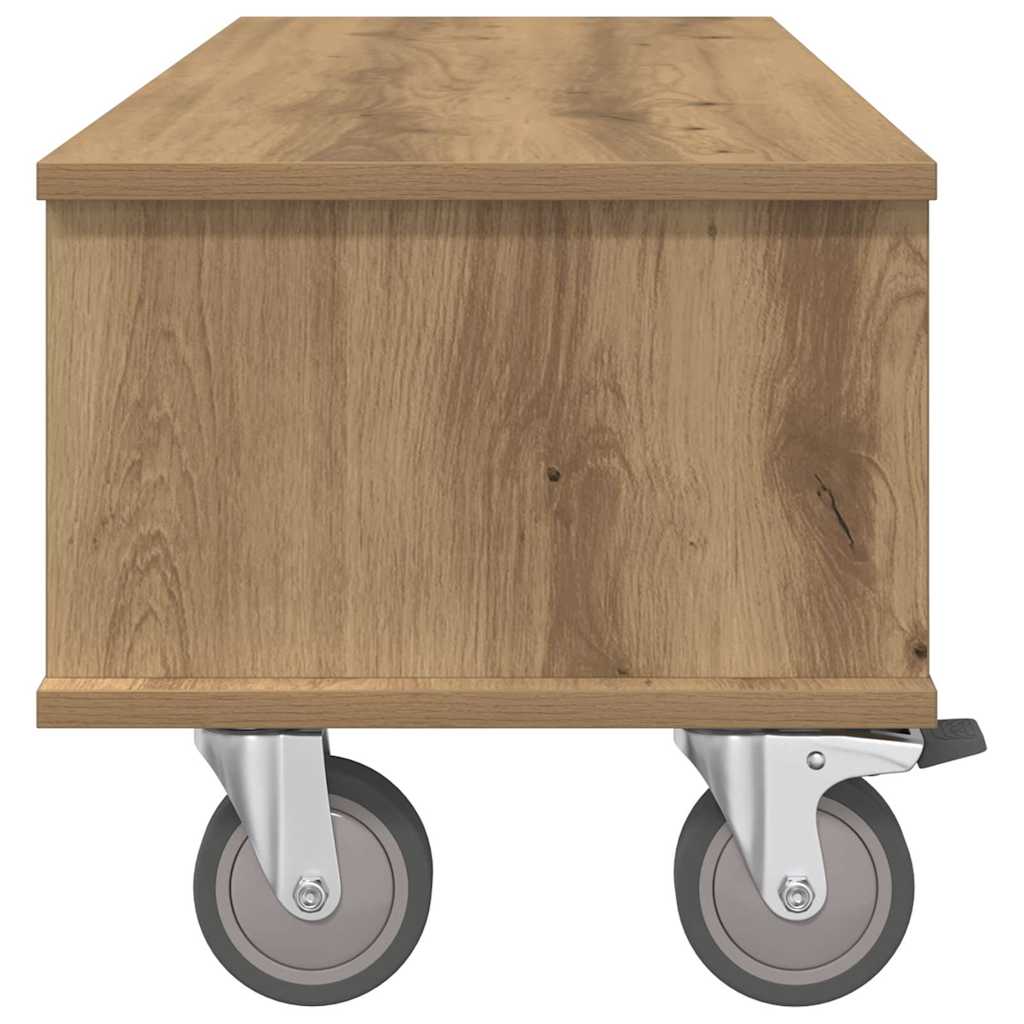 TV-Ständer Artisan-Eiche 100 x 35 x 35 cm Holzwerkstoff