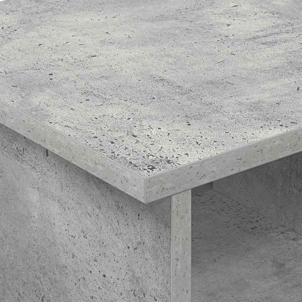 TV-Ständer Beton Grau 68,5 x 35 x 35 cm Holzwerkstoff