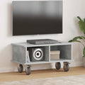 TV-Ständer Beton Grau 68,5 x 35 x 35 cm Holzwerkstoff