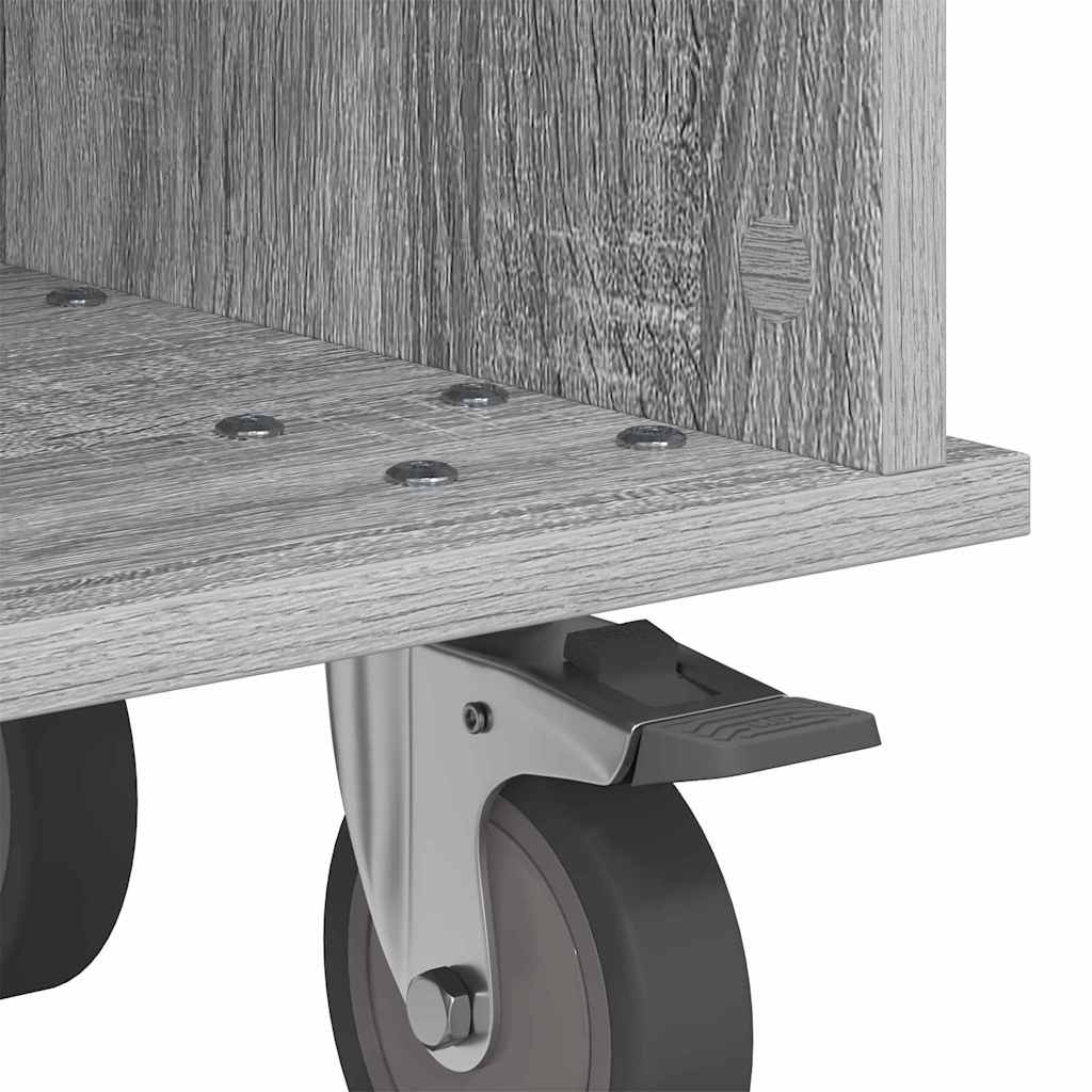 TV-Ständer Graues Sonoma 68,5 x 35 x 35 cm Holzwerkstoff