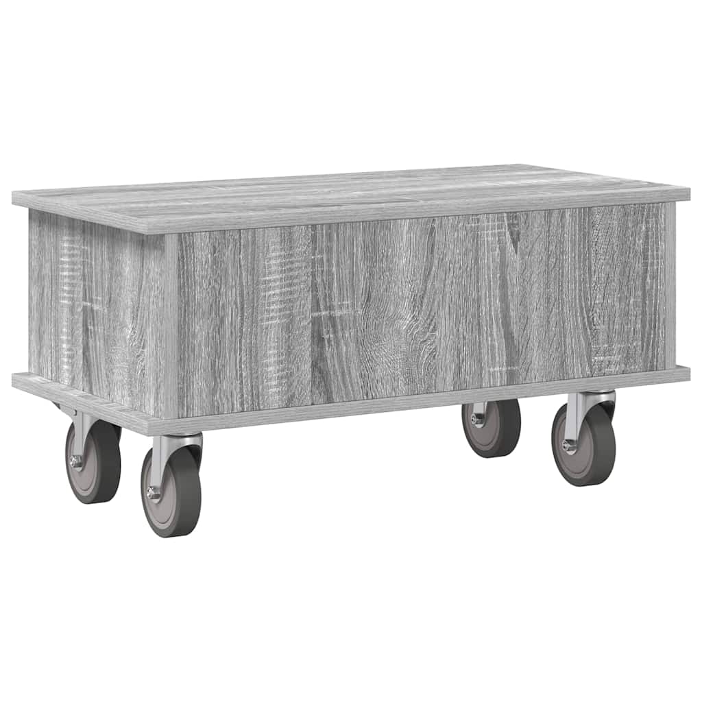 TV-Ständer Graues Sonoma 68,5 x 35 x 35 cm Holzwerkstoff