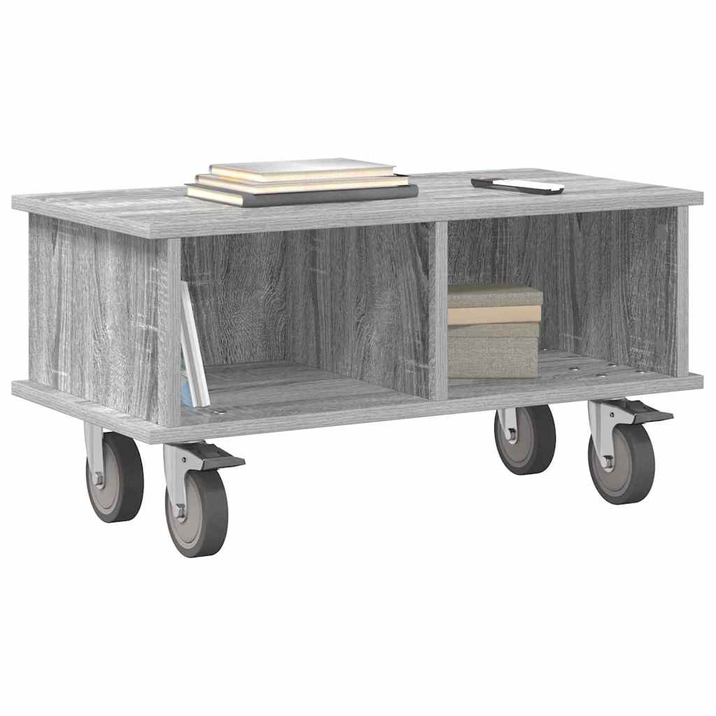 TV-Ständer Graues Sonoma 68,5 x 35 x 35 cm Holzwerkstoff