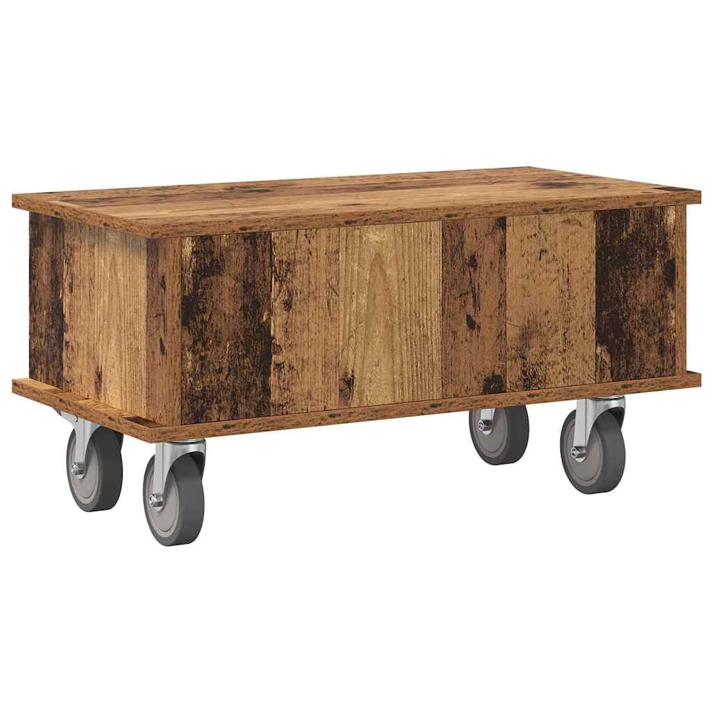 TV-Ständer Altholz 68,5 x 35 x 35 cm Holzwerkstoff
